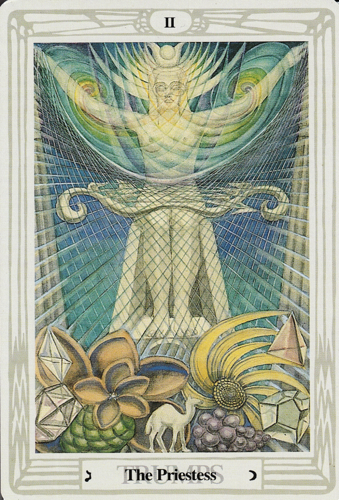 The Priestess (Tarot Triptych) - Tetragrammaton